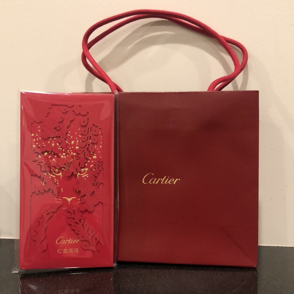 Cartier Panthere Lunar New Year Red Envelopes 🧧 Authentic, limited edition